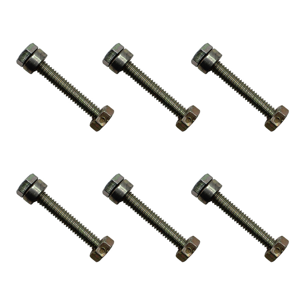 Qty 6: Shear Pin with Nut & Spacer Fits AYP Replaces 9524MA