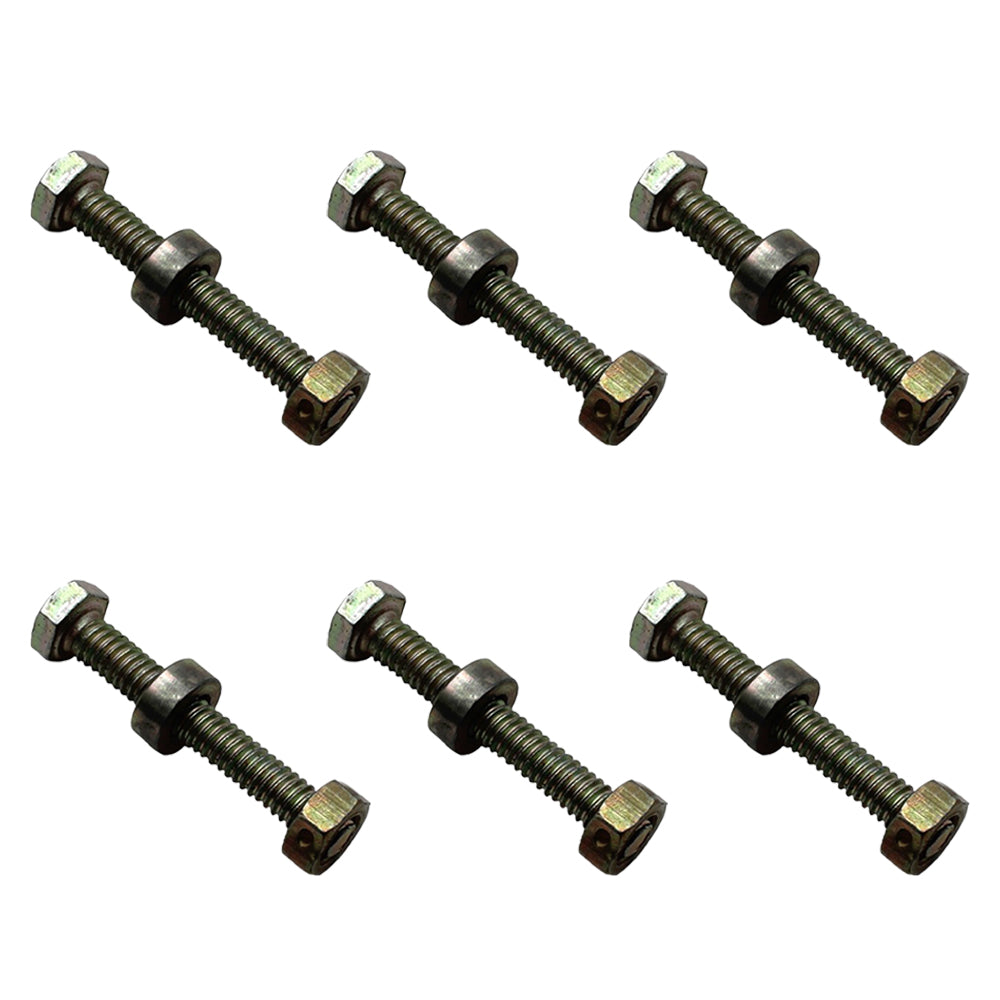 Qty 6: Shear Pin with Nut & Spacer Fits Sears Replaces STW60-0017_x6
