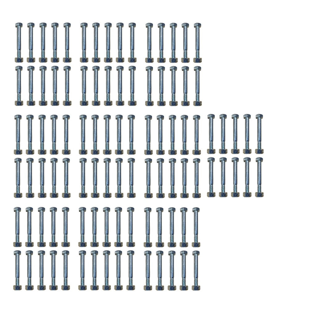 Qty 100: Shear Pins with Nut Fits Universal Products Replaces 03204300