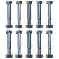 10 Pack Shear Pins w/ Nuts for Ariens Snow-Blower / Snow-Thrower 510016 51001600