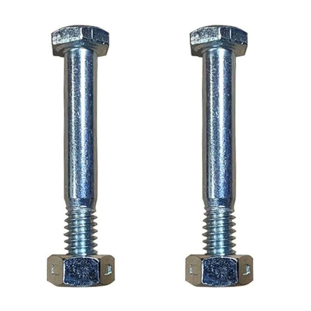 Qty 2: Shear Pins with Nut, 1-3/4" x 1/4" Fits Ariens Replaces 05907100