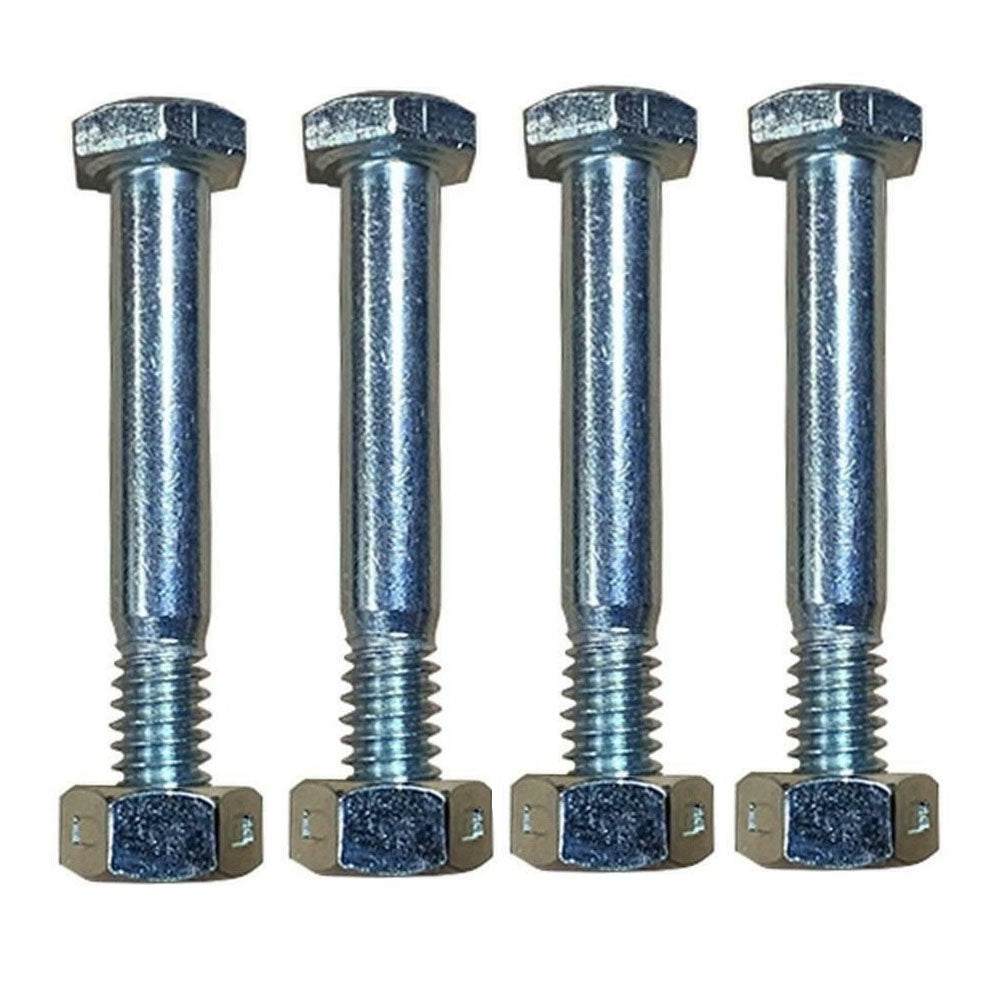 4 Shear Pins & Nuts 1-3/4"x 1/4" for Ariens Fits John Deere Snowblower 51001500