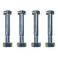 4 Shear Pins & Nuts 1-3/4"x 1/4" for Ariens Fits John Deere Snowblower 51001500