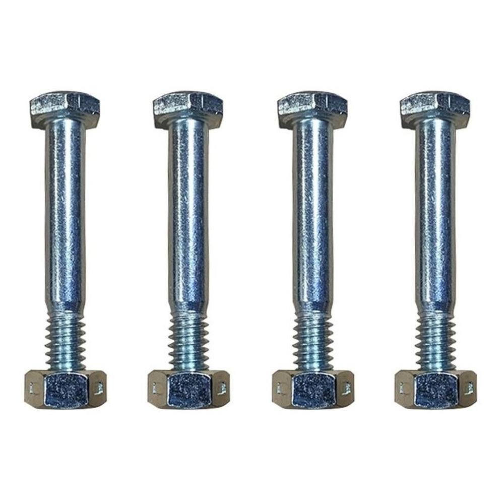 4 Shear Pins & Nuts 1-3/4"x 1/4" for Ariens Fits John Deere Snowblower 51001500