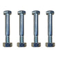 Qty 4: Shear Pins with Nut Fits Stiga Replaces 1812-9005-01