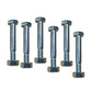 Qty 6: Shear Pins with Nut Fits Jacobsen Replaces 16C132