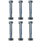 Qty 6: Shear Pins with Nut Fits Jacobsen Replaces 16C132