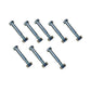 Qty 8: Shear Pins with Nut, 1-3/4" x 1/4" Fits Homelite Replaces 342449