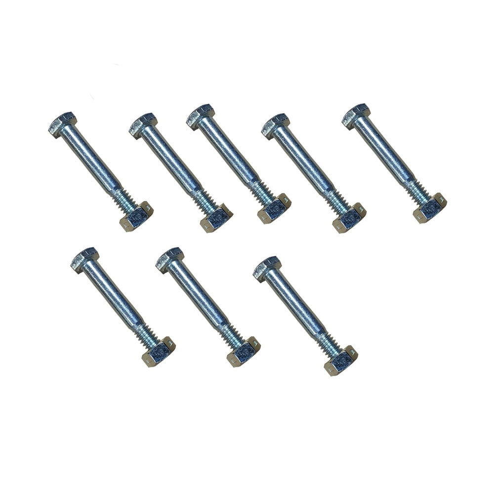Qty 8: Shear Pins with Nut, 1-3/4" x 1/4" Fits Universal Products