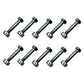 10 Pack Shear Pins and Nuts fits Ariens 532005 53200500 05907100 532-005