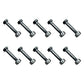(Pack of 10) Shear Pin Bolt & Nut for Ariens - Gravely 53200500 Snow Blower