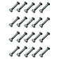 Qty 20: 1-9/16" x 1/4" Shear Pin with Nut Fits Ariens Replaces 05907100