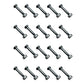 Qty 20: 1-9/16" x 1/4" Shear Pin with Nut Fits Ariens Replaces 05907100