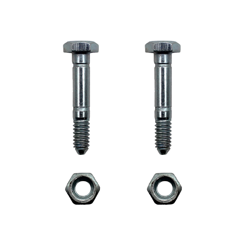 2 Pack Shear Pins Lock Nuts 1-9/16" x 1/4" fits Ariens ST520 ST524 ST624 ST724