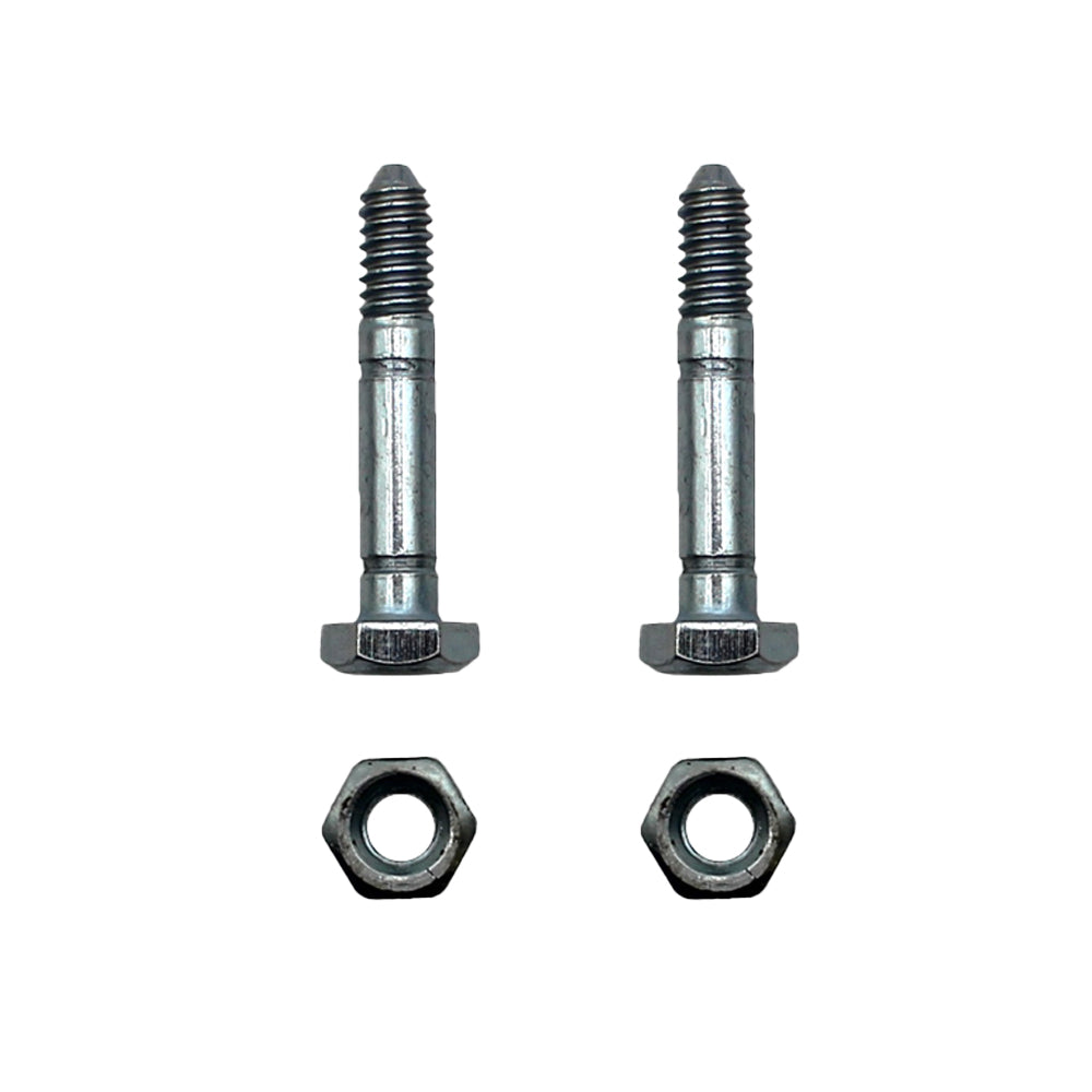2 Pack Shear Pins Lock Nuts 1-9/16" x 1/4" fits Ariens ST520 ST524 ST624 ST724