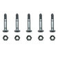 5 SnowBlower 1-9/16 x 1/4" Shear Pins & Nuts for Ariens 53200500 532005 05907100