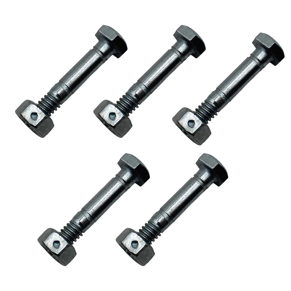 5 SnowBlower 1-9/16 x 1/4" Shear Pins & Nuts for Ariens 53200500 532005 05907100