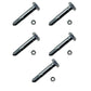 5 SnowBlower 1-9/16 x 1/4" Shear Pins & Nuts for Ariens 53200500 532005 05907100
