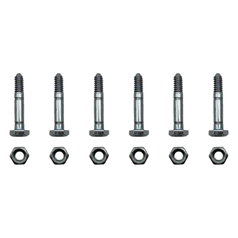 Qty 6: 1-9/16" x 1/4" Shear Pin with Nut Fits John Deere Replaces A122156