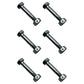Qty 6: 1-9/16" x 1/4" Shear Pin with Nut Fits John Deere Replaces A122156