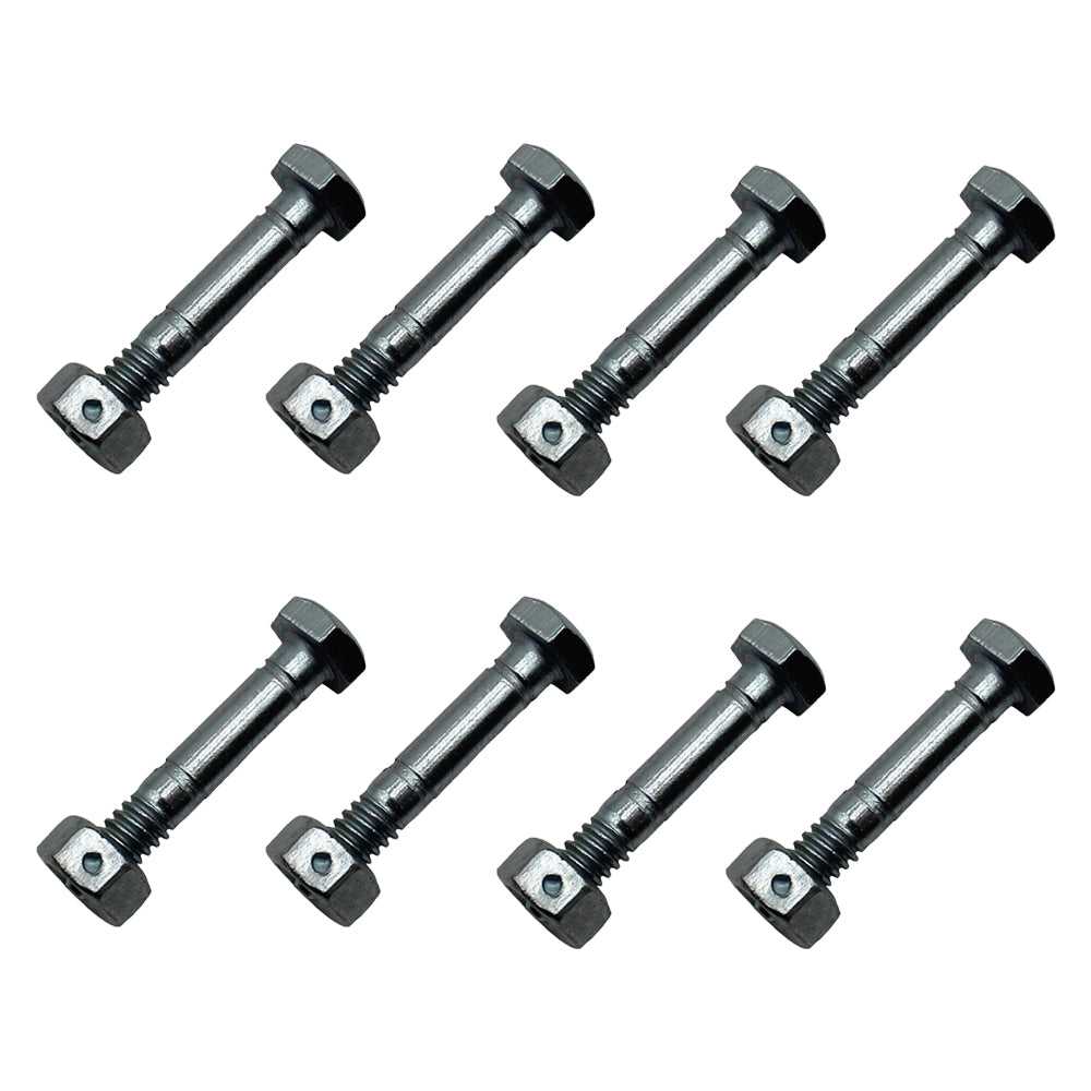 (8 Pack) Shear Pin & Nut Fits John Deere 524D 724D A122156 Fits Ariens 05907100