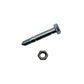 Shear Pin with Nut, 2-1/8" x 5/16" Fits Stiga Replaces 1812-9004-01