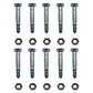 (Pack of 10) Shear Pin Bolt & Nut for Oregon 80-740, 80740 & Rotary 916 Auger