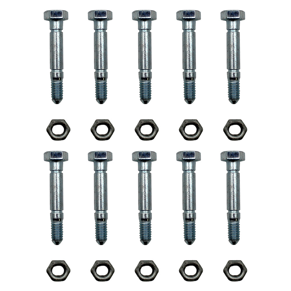 10 Shear Pins fit Ariens 51001500 ST824 ST832 ST924 Fits JD AM136890 Snow Blower