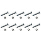 10 Pack Shear Pins Bolts Fits Ariens 2 Stage Snow Thrower Auger 510015 51001500