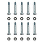 Qty 10: 2-1/8" x 5/16" Shear Pin with Nut Fits Toro Replaces 3285-11