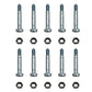 Qty 10: 2-1/8" x 5/16" Shear Pin with Nut Fits Snapper Replaces 13865