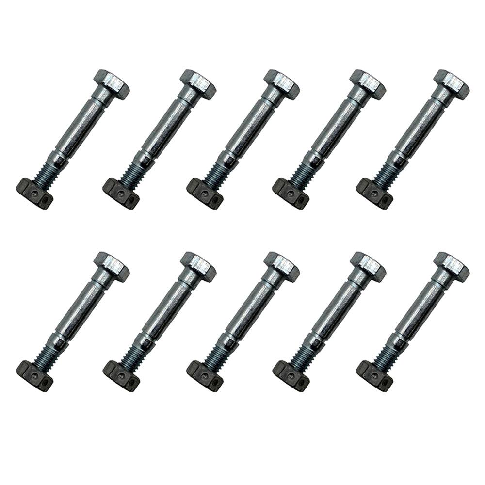 Qty 10: 2-1/8" x 5/16" Shear Pin with Nut Fits Snapper Replaces 13865