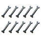 (Pack of 10) Shear Pin Bolt & Nut for Stiga 1811900201, 9987525712 Snow Blower