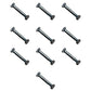 (Pack of 10) Shear Pin Bolt, Nut fits Ariens 51001500, 510015, 01019500, 10195