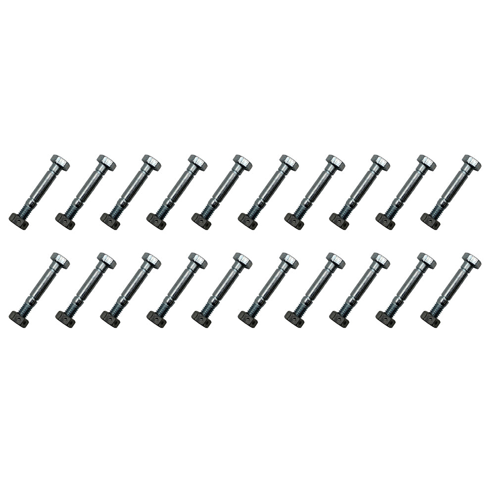 Qty 20: 2-1/8" x 5/16" Shear Pin with Nut Fits John Deere Replaces AM122156