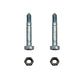 Qty 2: 2-1/8" x 5/16" Shear Pin with Nut Fits Snapper Replaces 13865