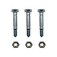 Qty 3: 2-1/8" x 5/16" Shear Pin with Nut Fits John Deere Replaces AM122156