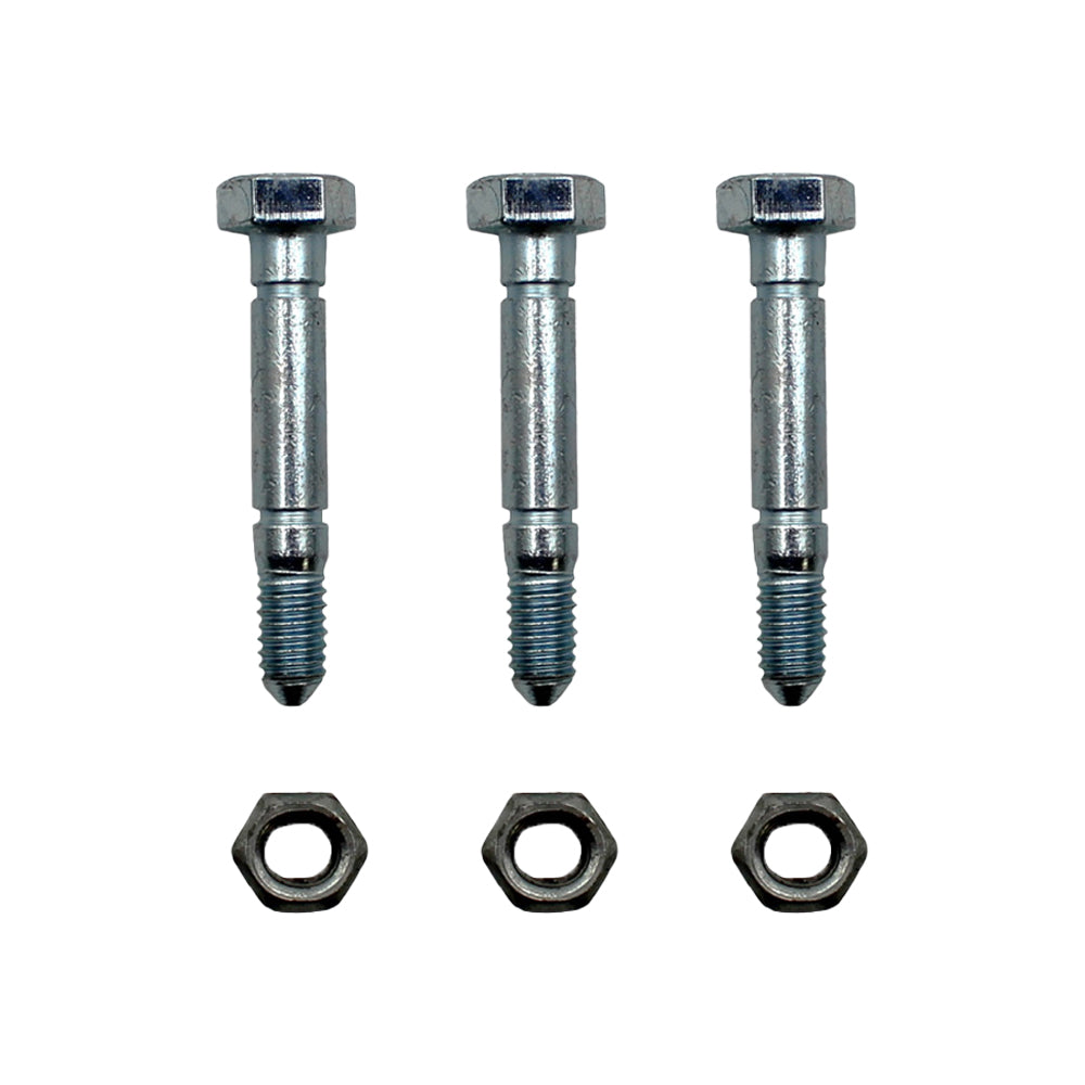 Qty 3: 2-1/8" x 5/16" Shear Pin with Nut Fits Toro Replaces 3285-11