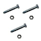 Qty 3: 2-1/8" x 5/16" Shear Pin with Nut Fits John Deere Replaces AM122156