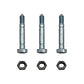 Qty 3: 2-1/8" x 5/16" Shear Pin with Nut Fits John Deere Replaces AM122156