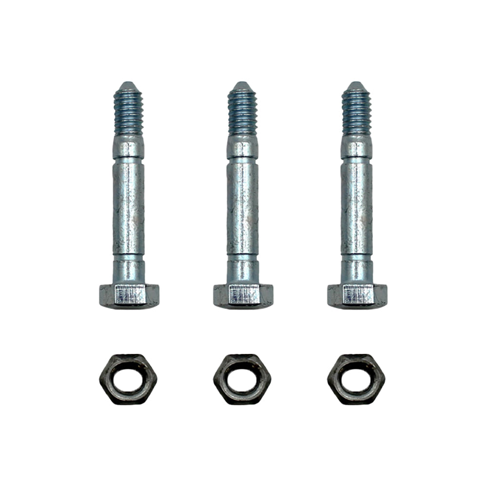Qty 3: 2-1/8" x 5/16" Shear Pin with Nut Fits John Deere Replaces AM122156