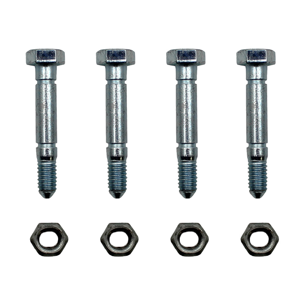 Qty 4: Shear Pin with Nut Fits John Deere Replaces AM122156