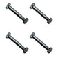 Qty 4: Shear Pin with Nut Fits Toro Replaces 3285-11