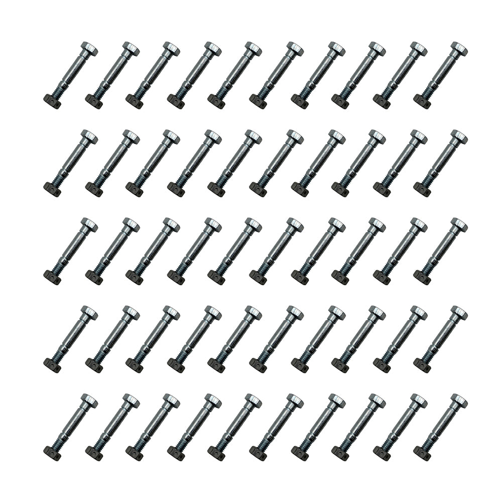 Qty 50: Shear Pin with Nut, 2-1/8" x 5/16" Fits John Deere Replaces AM122156