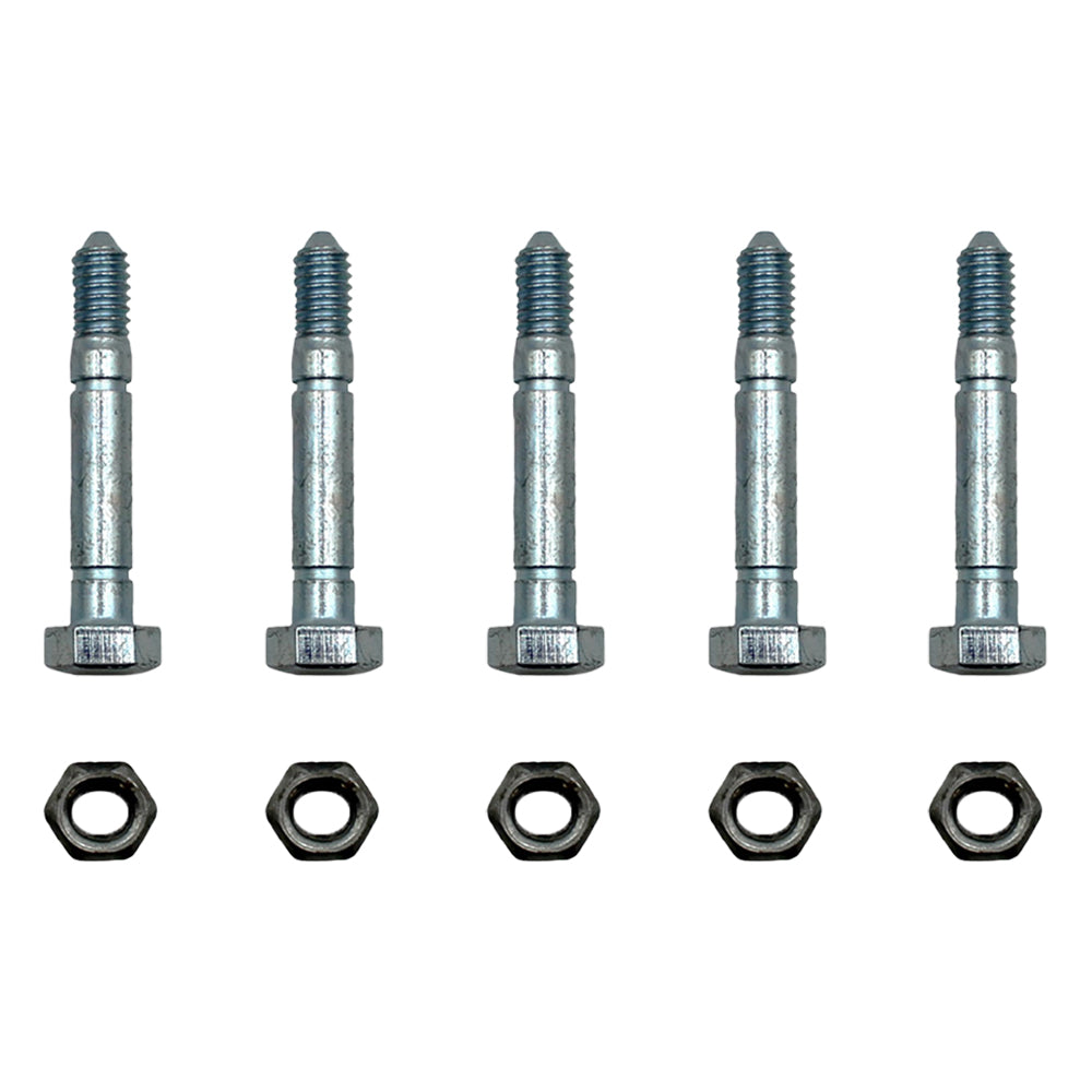 Qty 5: 2-1/8" x 5/16" Shear Pin with Nut Fits Toro Replaces 3285-11