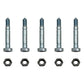 Qty 5: 2-1/8" x 5/16" Shear Pin with Nut Fits Ariens Replaces 51001500