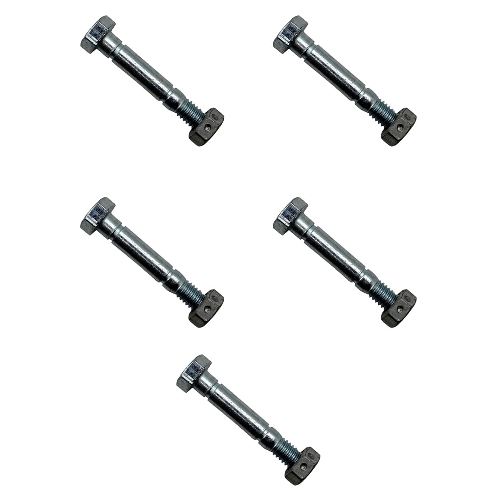 5 Pack, Shear Pins, & Nuts for Ariens 510015, 51001500 SnowBlower