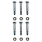 Qty 6: 2-1/8" x 5/16" Shear Pin with Nut Fits Ariens Replaces 51001500