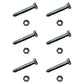 Qty 6: 2-1/8" x 5/16" Shear Pin with Nut Fits Ariens Replaces 51001500
