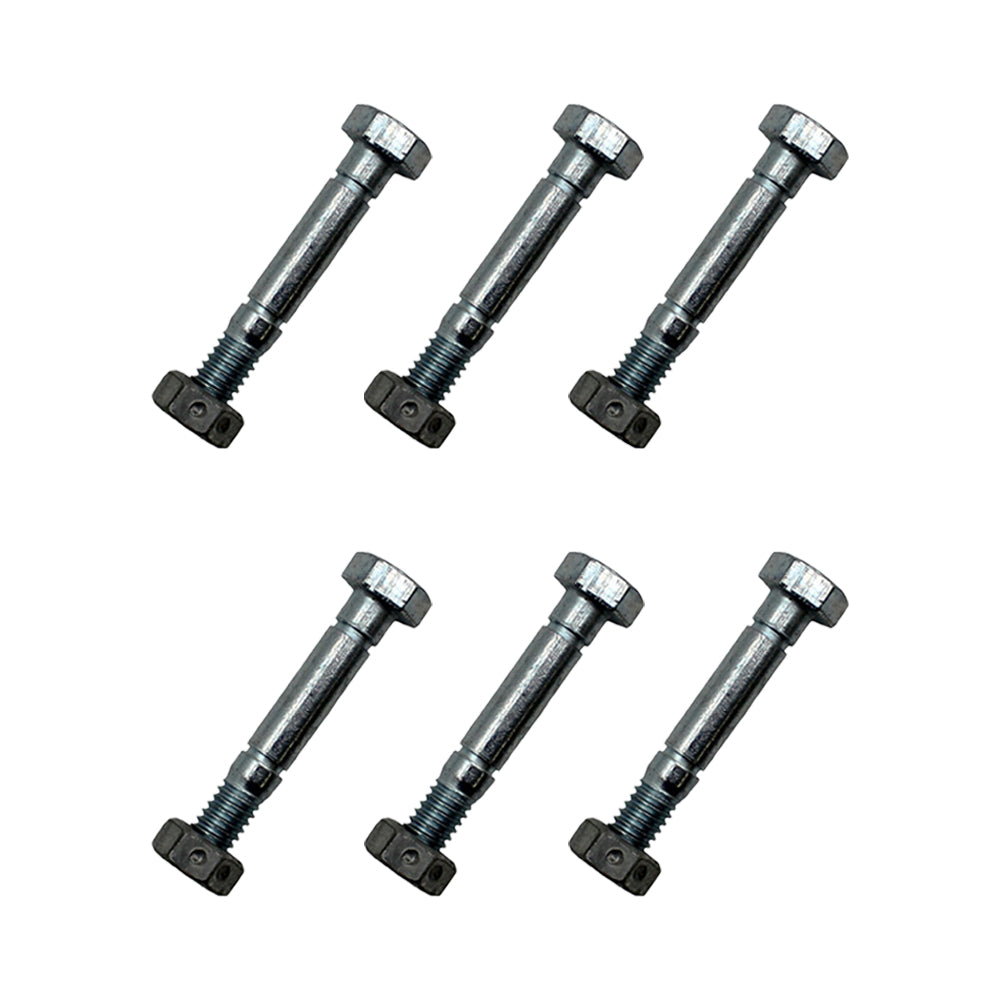Qty 6: 2-1/8" x 5/16" Shear Pin with Nut Fits Ariens Replaces 51001500